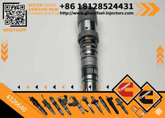 New Construction Machinery Fuel Injector for QSK60 & for CUMM-INS Diesel Engine Models 4928349 4326639 4088427 4326640