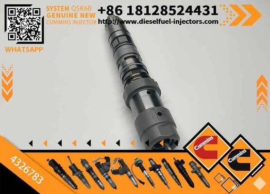 Excavator Accessories High Quality Fuel Injector 4088427 4087893 4326780 4001813 3766446 4326784 for Cumm-ins QSK45 QSK60 Construction Machinery Parts
