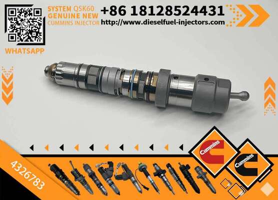 Excavator Accessories High Quality Fuel Injector 4088427 4087893 4326780 4001813 3766446 4326784 for Cumm-ins QSK45 QSK60 Construction Machinery Parts