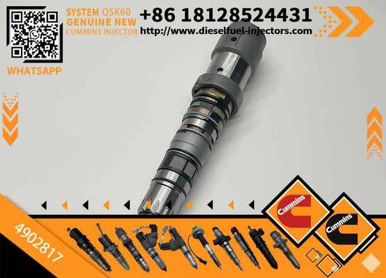 Factory High-quality Truck Engine Assembly Parts Fuel Injector 4902817 4088426 4984457 4928348 4088427 4326784 for QSK60 Engine