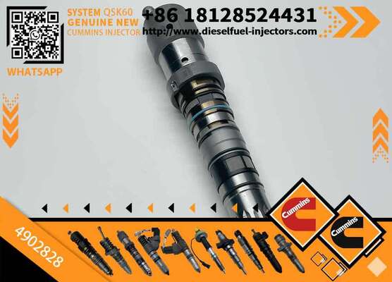 For Loader Bulldozer Excavator QSK19 QSK23 QSK60 Engine Fuel Injector Common Rail Injector 4077076 4088429 4088431 4902828