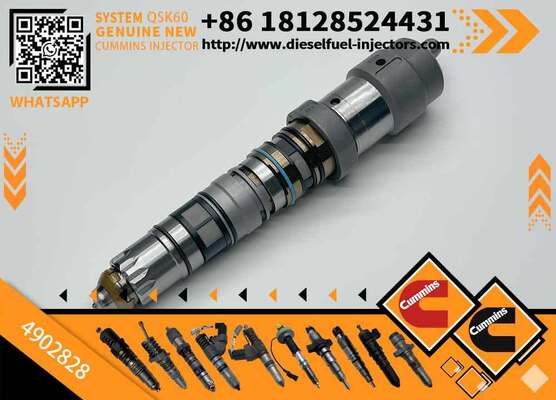 For Loader Bulldozer Excavator QSK19 QSK23 QSK60 Engine Fuel Injector Common Rail Injector 4077076 4088429 4088431 4902828