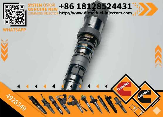 New Construction Machinery Fuel Injector QSK23 for CUM-MINS Diesel Engine with Part 4928346 4928349 4010025 4087894 4928348