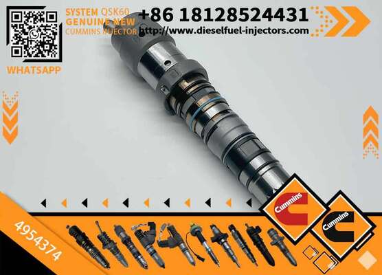 Construction Machinery Diesel Engine Fuel Injector 4954374 for Cu-mmins QSK60 Engine