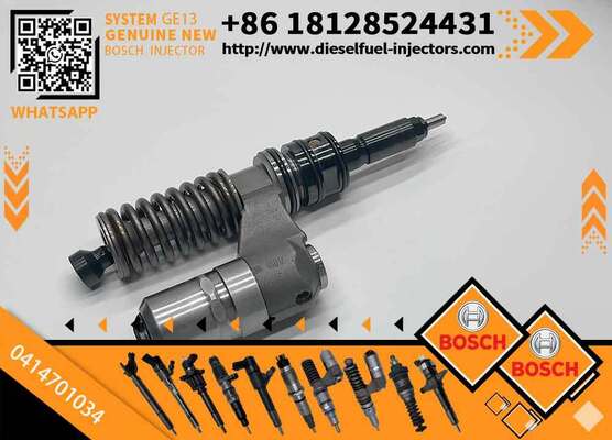 Excavator Loader Bulldozer Truck Engine Parts Fuel Injector 0445120040 0445120080 0445120153 0950006640 3966818 for Denso