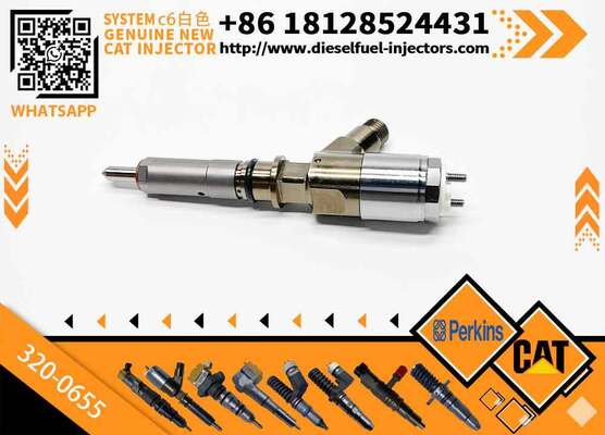 Affordable Excavator Engine Spare Parts Diesel Fuel Injector 320-0690 320-0677 321-3600 320-0655 10R-7675 for C6.6 Diesel Engine