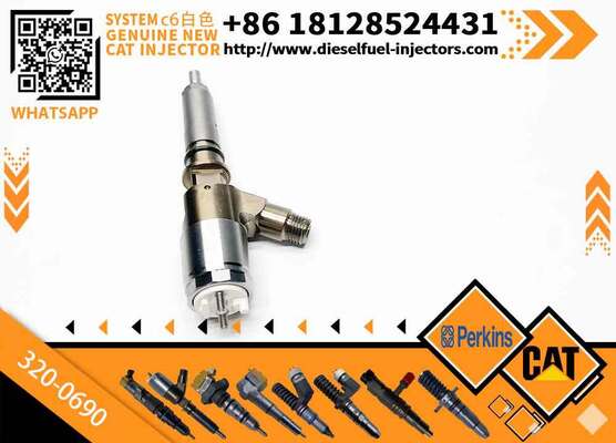 Affordable Excavator Engine Spare Parts Diesel Fuel Injector 320-0690 320-0677 321-3600 320-0655 10R-7675 for C6.6 Diesel Engine