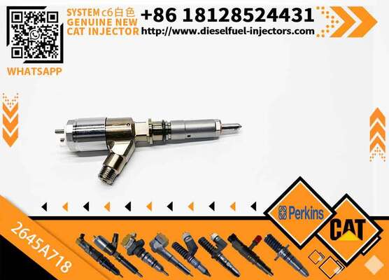 New Diesel Engine Injector 10R-7668 10R-7671 10R-7672 2645A718 10R-7673 10R-7676 for C-aterpillar C4.4/C6.6 Common Rail (Steel)