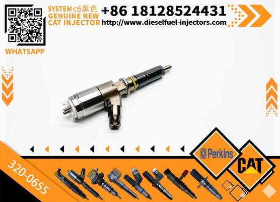 Affordable Excavator Engine Spare Parts Diesel Fuel Injector 320-0690 320-0677 321-3600 320-0655 10R-7675 for C6.6 Diesel Engine