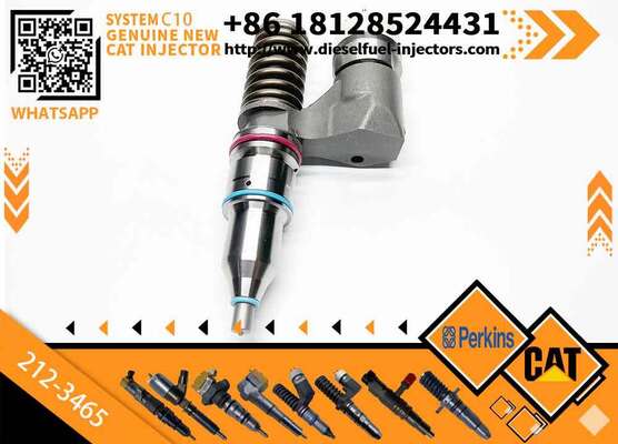 Excavator Injector 1165426 116-5426 1660155 166-0155 2123465 212-3465 for C12 Engine Parts Diesel Nozzle Assembly Auto Parts