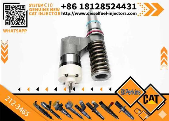Excavator Injector 1165426 116-5426 1660155 166-0155 2123465 212-3465 for C12 Engine Parts Diesel Nozzle Assembly Auto Parts
