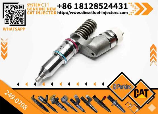 Fuel Injector 249-0708 249-0707 Common Rail Fuel Injector 10R-1305 10R-2977 for Engine Truck 2490708 2490707