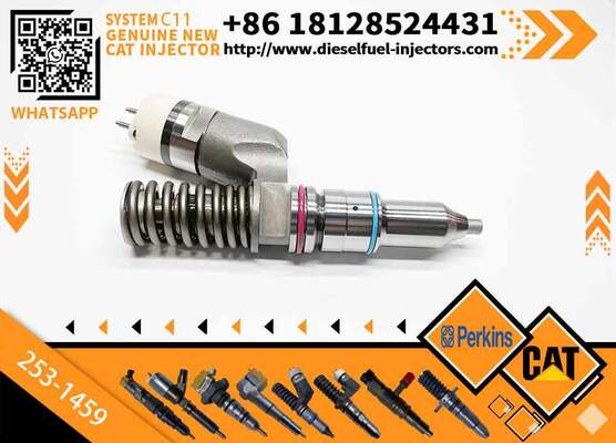 Diesel Engine Fuel Injector 249-0712 253-1459 10R-3147 2490712 2531459 10R3147 for CAT C11 C13 C-aterpillar Excavator 966H R1600H
