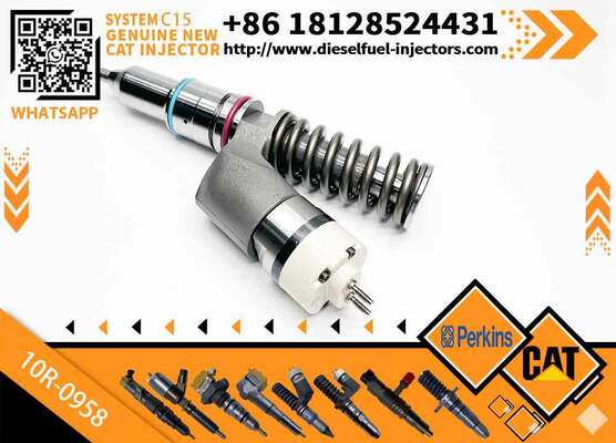 CAT Excavator Diesel Fuel Injectors 211-3024 10R-0958 10R-8502 Common Rail Injector for C-aterpillar C15 Engine Injector