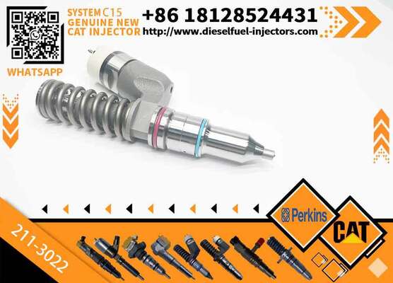 KJC Excavator Parts Fuel Injector 2113022/211-3022/10R0956/10R-0956 for 3406E C15 C-15 Construction Machinery