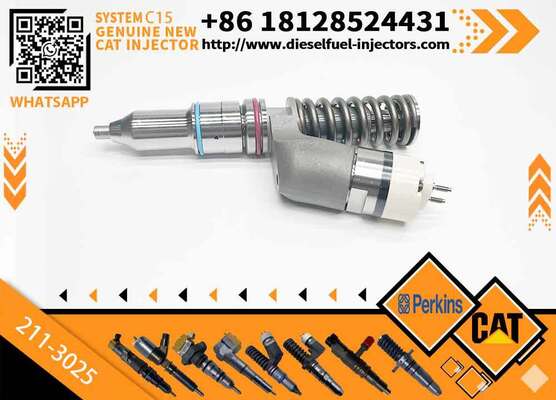 YS Excavator Spare Parts CHAOTIAN 100% New Common Rail Fuel Injector 211-3025 10R-0955 Loader 980G C15 C16 3406E 3456E 6 Month