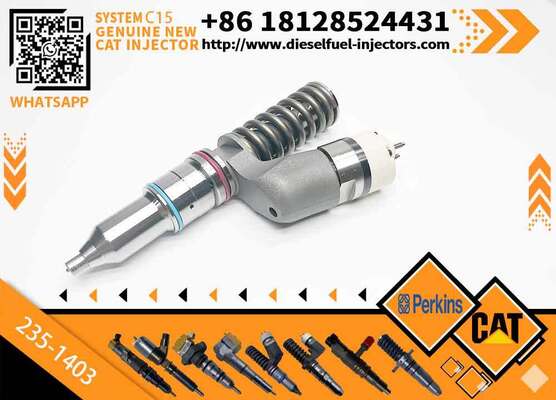 New Diesel Engine Injector 211-3022 249-0709 211-3023 235-1401 235-1403 235-1400 for C-aterpillar C18/C15 Common Rail (Steel)