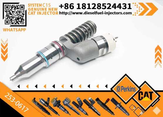 Electric Parts C15 C18 Common Rail Diesel Fuel Injecto 253-0617 253-0615 253-0616