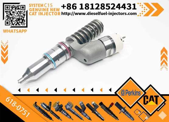 Excavator Accessories Fuel Injector 30R-0004 618-0751 374-0751 20R-2285 for CAT C15 C27 C32 for Construction Machinery