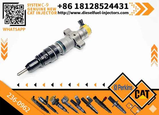 New C-9 Engine Diesel Fuel Injector 236-0962 217-2570 10R-7225 10R-7224 for Excavator Parts Condition