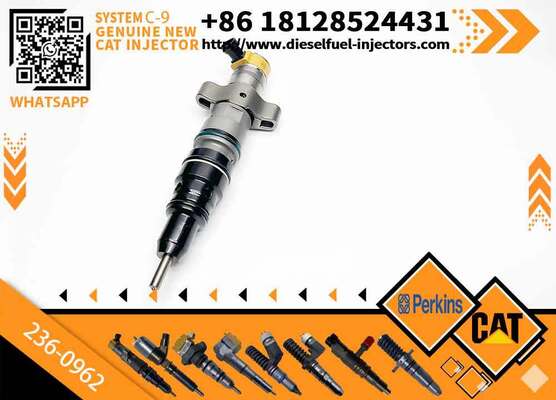 New C-9 Engine Diesel Fuel Injector 236-0962 217-2570 10R-7225 10R-7224 for Excavator Parts Condition