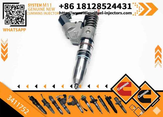 High Quality Common Rail Injector Diesel Fuel Injector 3411752 4026222 4061851 for Engine Parts