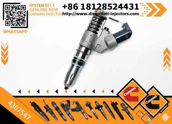 Common Rail Injector Fuel Injecto 4307516 3411761 3411845 4307547 for M11 Excavator QSM11 ISM11 M11