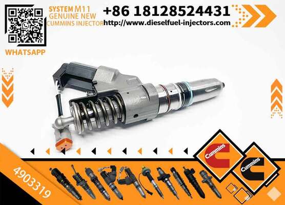 Excavator Accessories Fuel Injector 4903084 3080429 4903319 3037772 for C-ummins QSM11 ISM11 M11 for Construction Machinery
