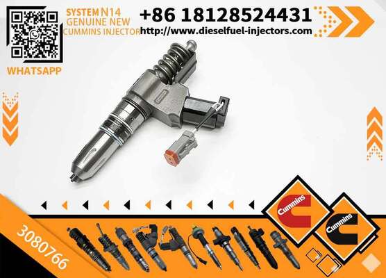 1PCS Engineering Equipment Diesel Injector 3080766 3070118 3070113 3070155 Injection Fit for N14 Engine