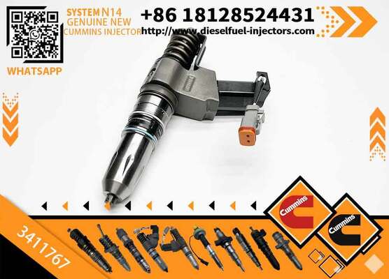 Construction Machinery PartsFuel Injector for N14 Diesel 3411765 3087733 3095086 3411767 for C-UMMINS Diesel Engine