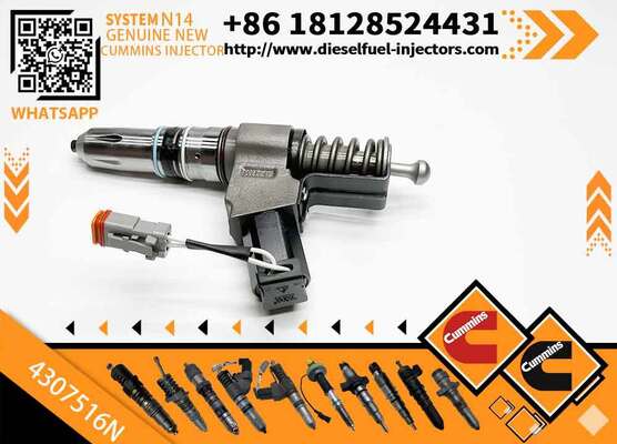 ZQYM Factory Wholesale Precision Controlled N14 Fuel Injector 4307516 4384360 4026222 4307776 3411767 for Cummin-s Engine