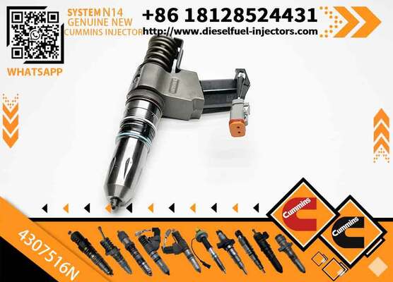 ZQYM Factory Wholesale Precision Controlled N14 Fuel Injector 4307516 4384360 4026222 4307776 3411767 for Cummin-s Engine