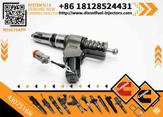 ZQYM Factory Wholesale Precision Controlled N14 Fuel Injector 4307516 4384360 4026222 4307776 3411767 for Cummin-s Engine