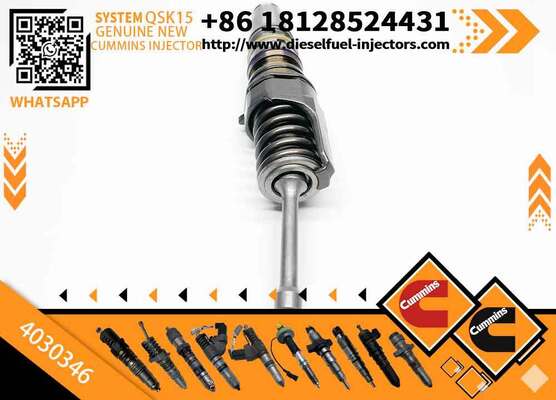 Excavator Accessories Fast Delivery Fuel Injector 4088725 1521978 1764365 4030346 for C-UMMINS QSKX15 Diesel Engine Spare Parts Construction Machinery