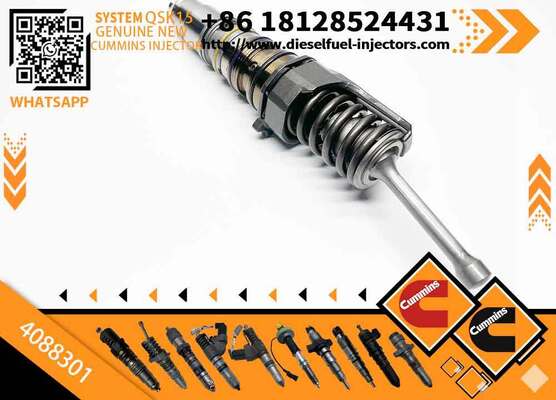 Hconcet Diesel Common Rail Fuel Injector 4062569 4088301 4088665 Compatible for QSX15 ISX15 Metal High Speed Steel