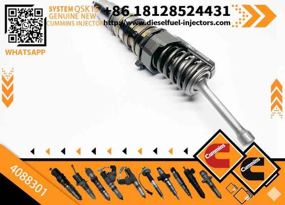 Hconcet Diesel Common Rail Fuel Injector 4062569 4088301 4088665 Compatible for QSX15 ISX15 Metal High Speed Steel