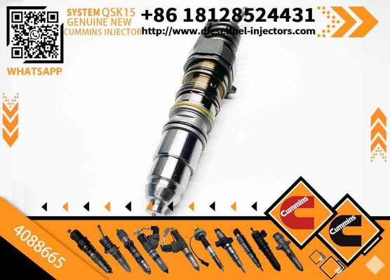 Hconcet Diesel Common Rail Fuel Injector 4062569 4088301 4088665 Compatible for QSX15 ISX15 Metal High Speed Steel