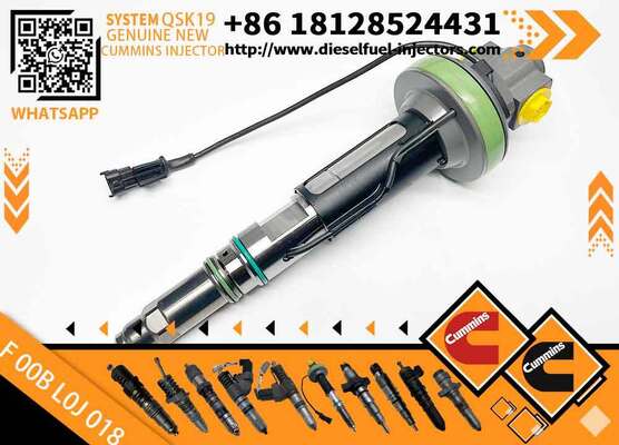 Auto Parts Injector F 00B L0J 017 Diesel Fuel Injector Assembly F00BL0J017 for C-ummins QSK19 QSK38 QSK50 QSK60 Engine