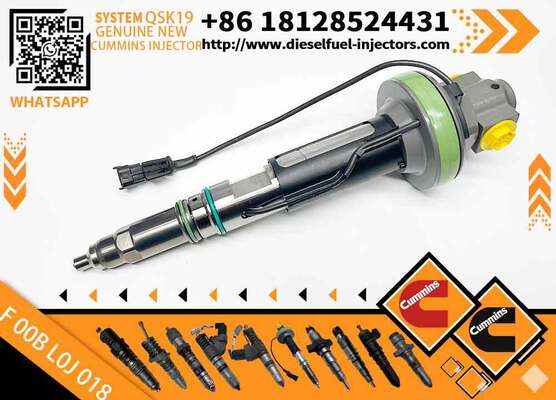 Auto Parts Injector F 00B L0J 017 Diesel Fuel Injector Assembly F00BL0J017 for C-ummins QSK19 QSK38 QSK50 QSK60 Engine