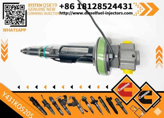 New Construction Machinery Fuel Injector for QSK19 Diesel Compatible Y431K05429 Y431KO5205 Y431K05420 for C-UMMINS Diesel Engine