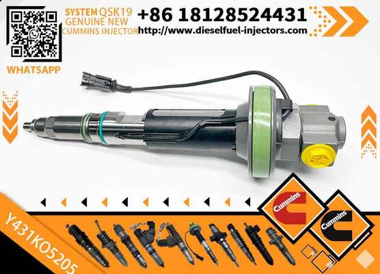 New Construction Machinery Fuel Injector for QSK19 Diesel Compatible Y431K05429 Y431KO5205 Y431K05420 for C-UMMINS Diesel Engine