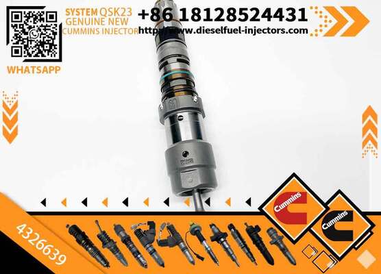 Best-selling and Durable Construction Machinery Fuel Injector 4087889 4928345 4326639 4928348 4087886 4010029 for QSK19 Engine