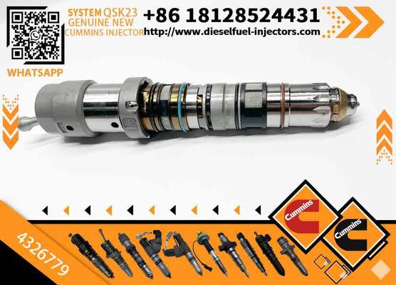 Engine Parts Fuel Injector 4088431 4317237 4902827 4902828 4076533 4317224 4326779 4326780 for C-ummins / Komatsu Engine Qsk23
