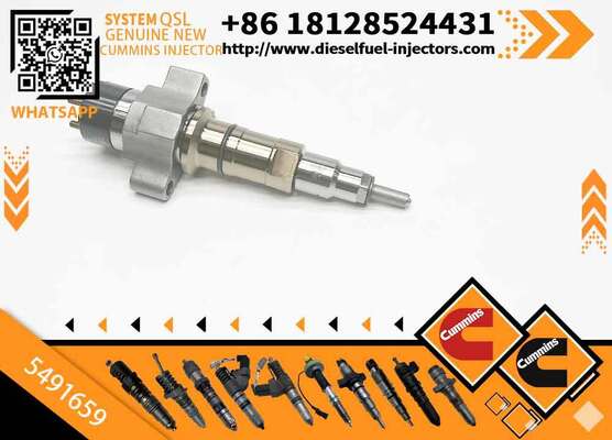 C4359204 Diesel Fuel Injector 4359204 5491659 for C-ummins Excavator Qsl9.3 Isce Engine 6L