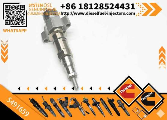 C4359204 Diesel Fuel Injector 4359204 5491659 for C-ummins Excavator Qsl9.3 Isce Engine 6L