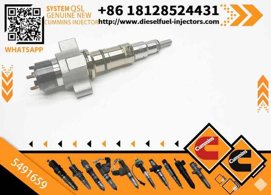 C4359204 Diesel Fuel Injector 4359204 5491659 for C-ummins Excavator Qsl9.3 Isce Engine 6L