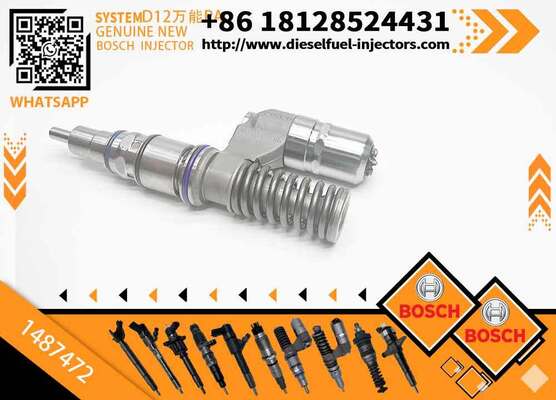 New 1408335 0414701105 0414701005 1730888 1487472 Common Rail Diesel Fuel Injector Compatible with New Condition Fuel Injector