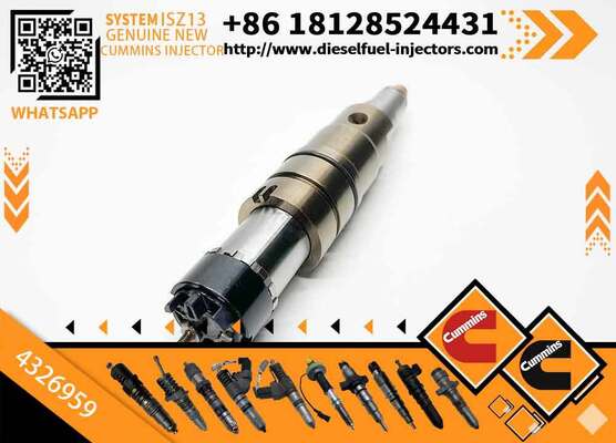 4326959 Engine Accessories Genuine ISZ QSZ13 Engine Injector 4326959 diesel Engine Fuel Injector 4326959
