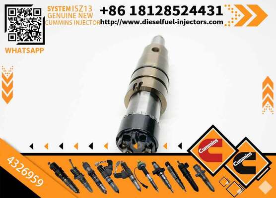 4326959 Engine Accessories Genuine ISZ QSZ13 Engine Injector 4326959 diesel Engine Fuel Injector 4326959