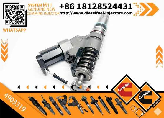 Diesel Engine Injector M11 Common Rail Fuel Injector 4026222a 3411755 3411758 3411845 4026222 4061851 4903084 4903319